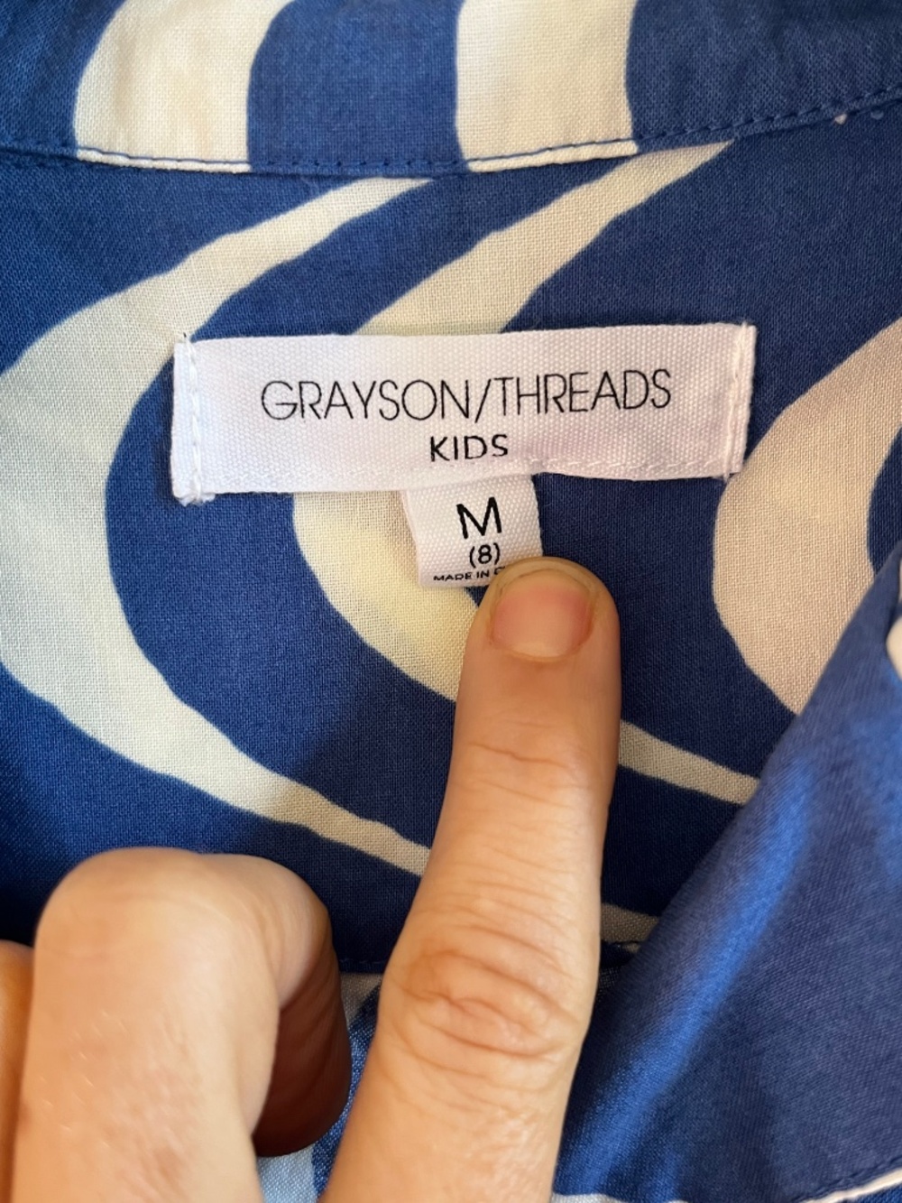 Grayson threads button up (8yr) - Picture 2 of 2